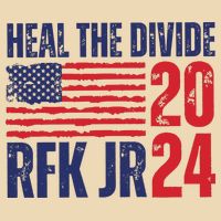 Heal The Divided Jfk Jr 2024 Drawstring Bag