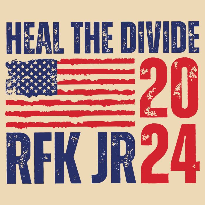 Heal The Divided Jfk Jr 2024 Drawstring Bag
