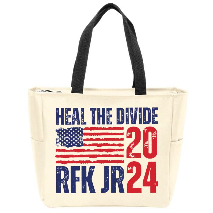 Heal The Divided Jfk Jr 2024 Zip Tote Bag