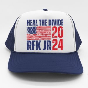 Heal The Divided Jfk Jr 2024 Trucker Hat