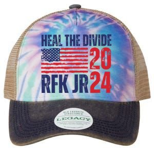 Heal The Divided Jfk Jr 2024 Legacy Tie Dye Trucker Hat