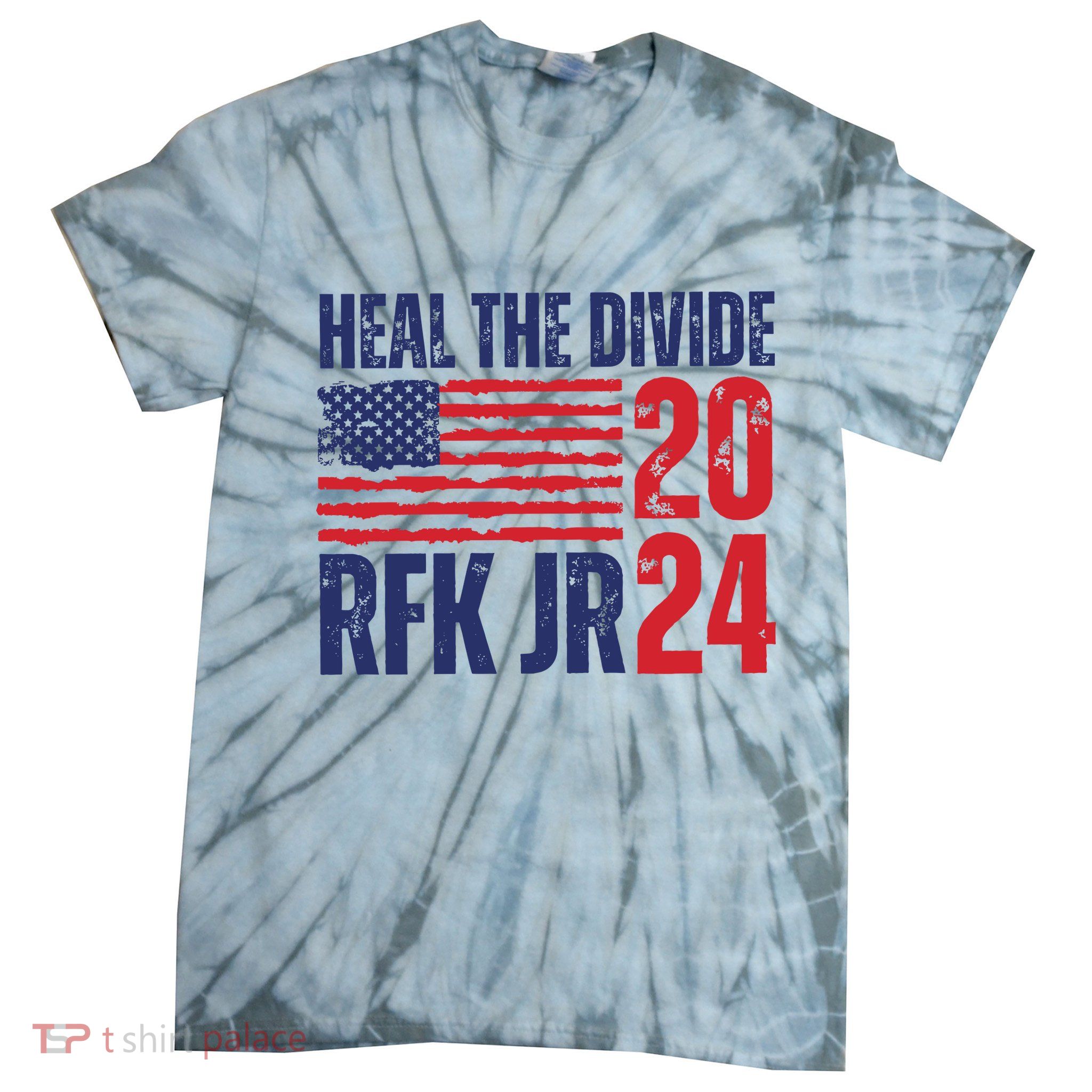 Heal The Divided Jfk Jr 2024 Tie-Dye T-Shirt