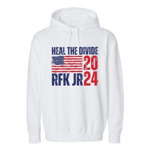 Heal The Divided Jfk Jr 2024 Garment-Dyed Fleece Hoodie