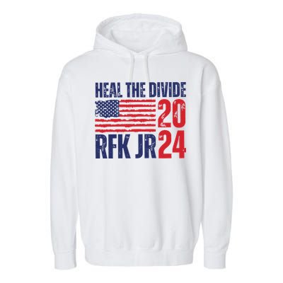 Heal The Divided Jfk Jr 2024 Garment-Dyed Fleece Hoodie