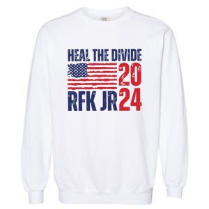 Heal The Divided Jfk Jr 2024 Garment-Dyed Sweatshirt