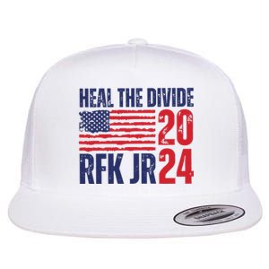 Heal The Divided Jfk Jr 2024 Flat Bill Trucker Hat