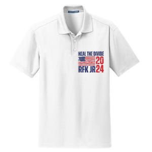 Heal The Divided Jfk Jr 2024 Dry Zone Grid Polo