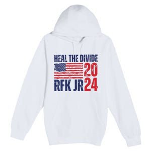 Heal The Divided Jfk Jr 2024 Premium Pullover Hoodie