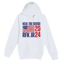 Heal The Divided Jfk Jr 2024 Premium Pullover Hoodie