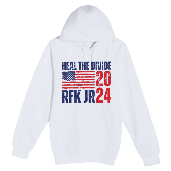 Heal The Divided Jfk Jr 2024 Premium Pullover Hoodie