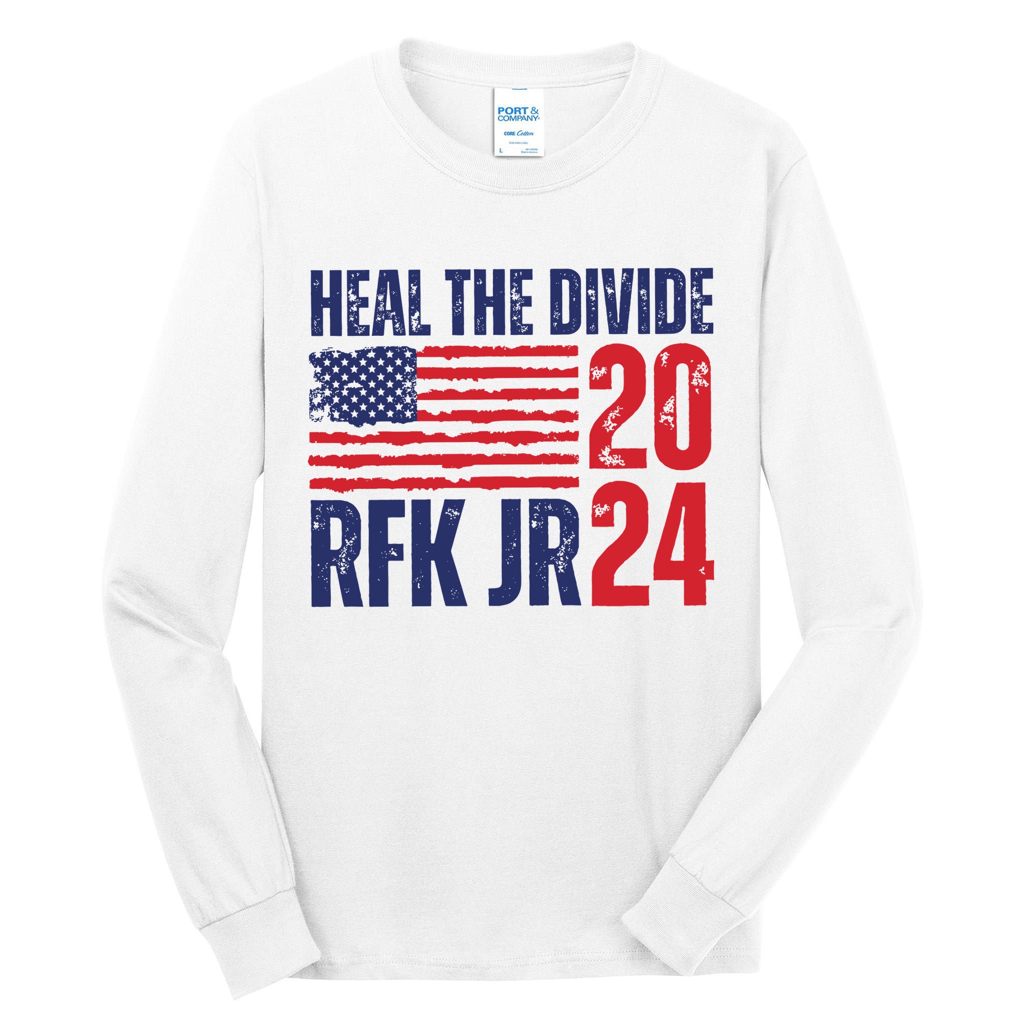 Heal The Divided Jfk Jr 2024 Tall Long Sleeve T-Shirt