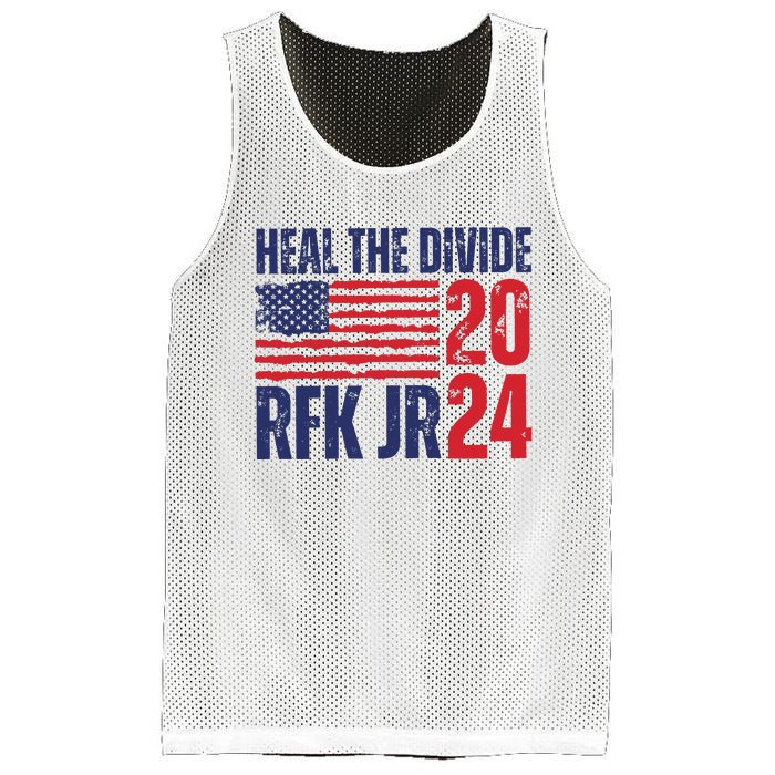 Heal The Divided Jfk Jr 2024 Mesh Reversible Basketball Jersey Tank