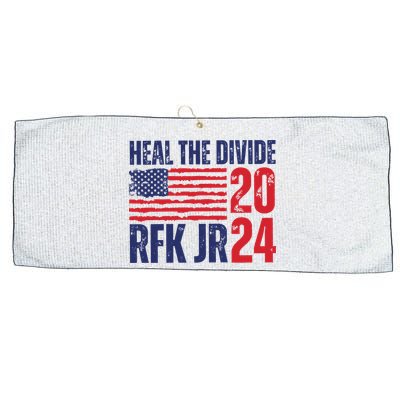 Heal The Divided Jfk Jr 2024 Large Microfiber Waffle Golf Towel