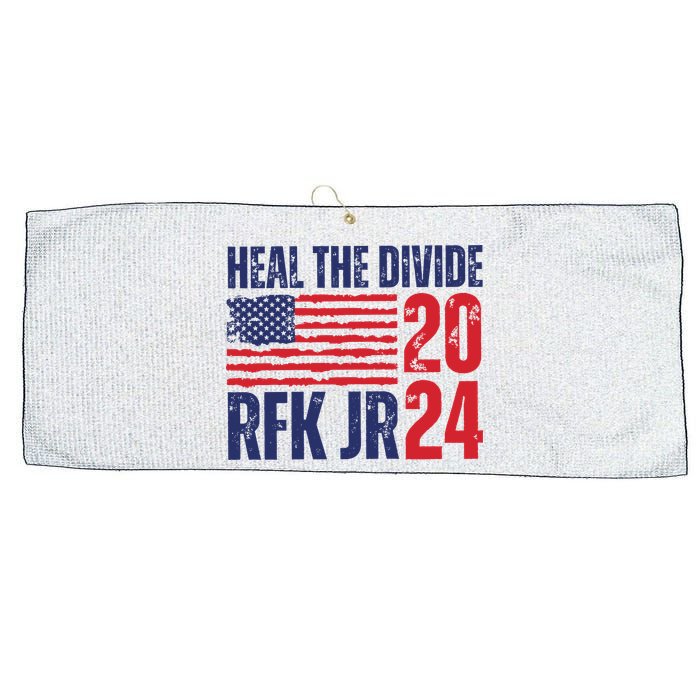 Heal The Divided Jfk Jr 2024 Large Microfiber Waffle Golf Towel