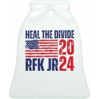 Heal The Divided Jfk Jr 2024 Ceramic Bell Ornament