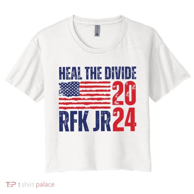 Heal The Divided Jfk Jr 2024 Crop Top