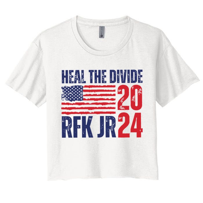 Heal The Divided Jfk Jr 2024 Crop Top