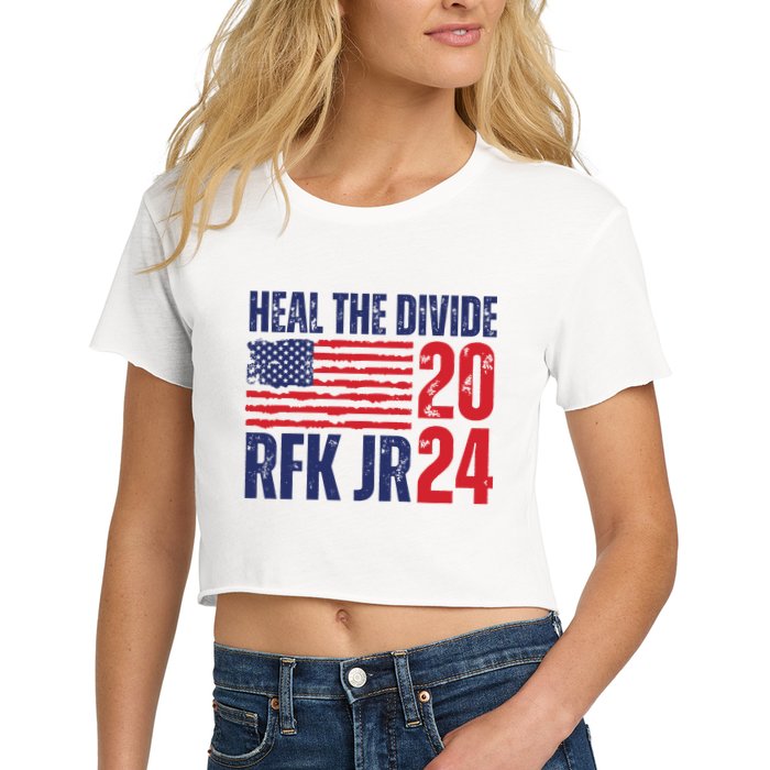Heal The Divided Jfk Jr 2024 Crop Top