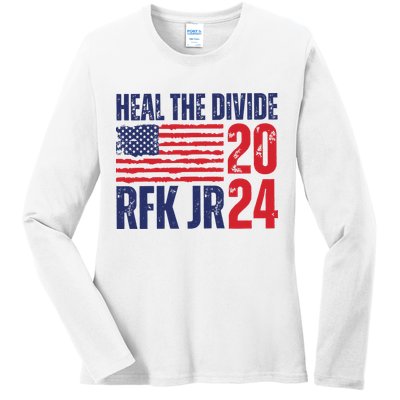 Heal The Divided Jfk Jr 2024 Ladies Long Sleeve Shirt