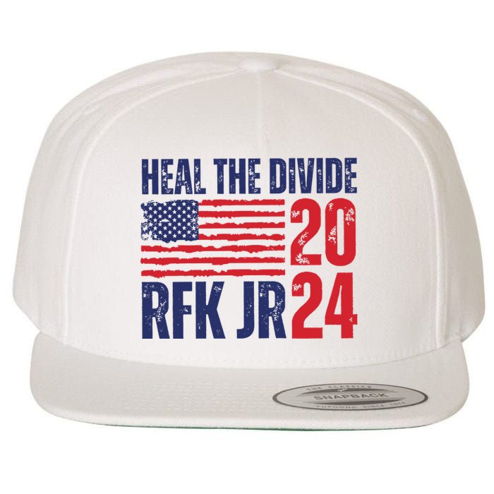 Heal The Divided Jfk Jr 2024 Wool Snapback Cap