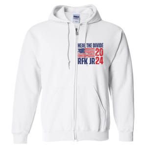 Heal The Divided Jfk Jr 2024 Full Zip Hoodie