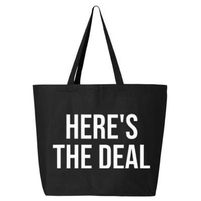 HereS The Deal 25L Jumbo Tote