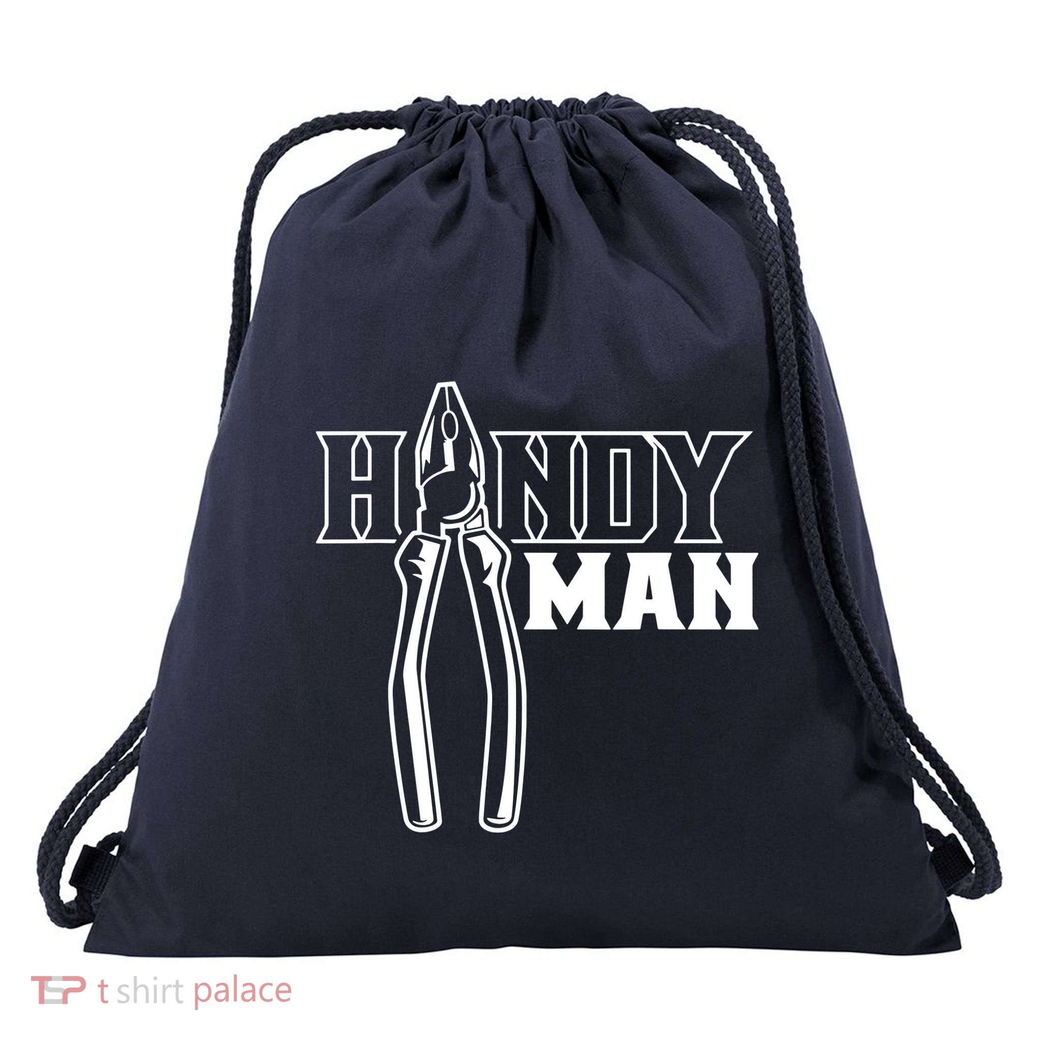 Handyman Title Diy Fix Handyman Drawstring Bag