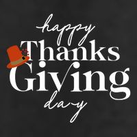 Happy Thanksgiving Day 7 Panel Mesh Trucker Snapback Hat