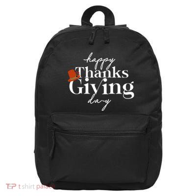 Happy Thanksgiving Day 16 in Basic Backpack