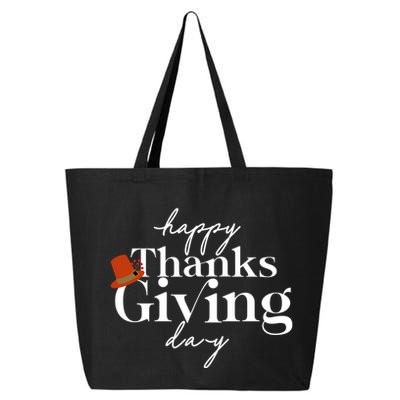 Happy Thanksgiving Day 25L Jumbo Tote