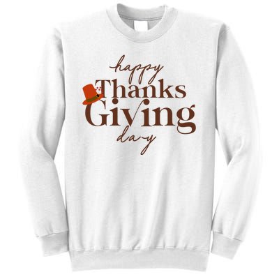 Happy Thanksgiving Day Sweatshirt