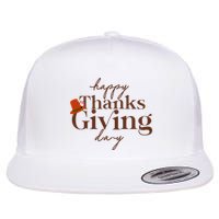 Happy Thanksgiving Day Flatbill Hat