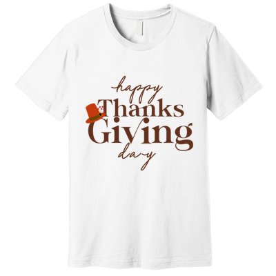 Happy Thanksgiving Day Premium T-Shirt