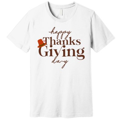 Happy Thanksgiving Day Premium T-Shirt