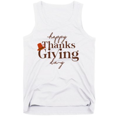 Happy Thanksgiving Day Tank Top