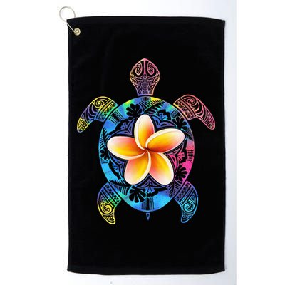 Hawaiian Tie Dye Sea Turtle Hawaii Golf Towel