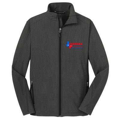 Herrera Tx District 23 LetS Go Brandon 2024 Quote Core Soft Shell Jacket