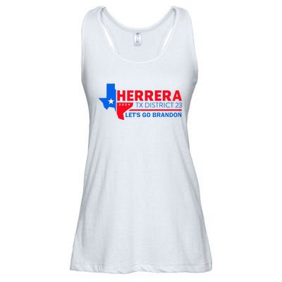 Herrera Tx District 23 LetS Go Brandon 2024 Quote Ladies Essential Flowy Tank