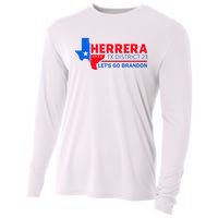 Herrera Tx District 23 LetS Go Brandon 2024 Quote Cooling Performance Long Sleeve Crew