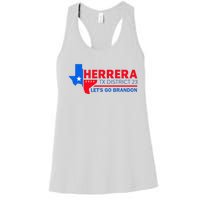 Herrera Tx District 23 LetS Go Brandon 2024 Quote Women's Racerback Tank