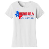 Herrera Tx District 23 LetS Go Brandon 2024 Quote Women's T-Shirt