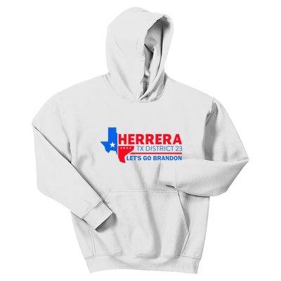 Herrera Tx District 23 LetS Go Brandon 2024 Quote Kids Hoodie