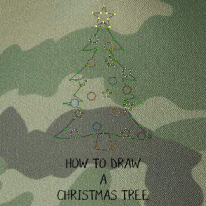 How To Draw A Christmas Tree Legacy Tie Dye Trucker Hat