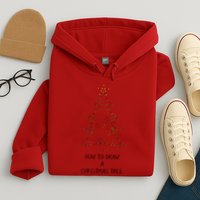 How To Draw A Christmas Tree Hoodie