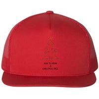 How To Draw A Christmas Tree Flatbill Hat