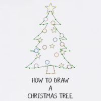 How To Draw A Christmas Tree Garment-Dyed Sweatshirt