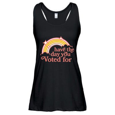 Have The Day You Voted For Ladies Essential Flowy Tank