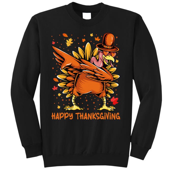 Happy Thanksgiving Dabbing Turkey Day Pilgrim Sweatshirt