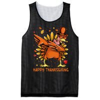 Happy Thanksgiving Dabbing Turkey Day Pilgrim Mesh Reversible Basketball Jersey Tank