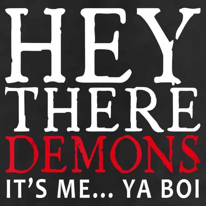 Hey There Demons It's Me Ya Boy Funny Golf Towel